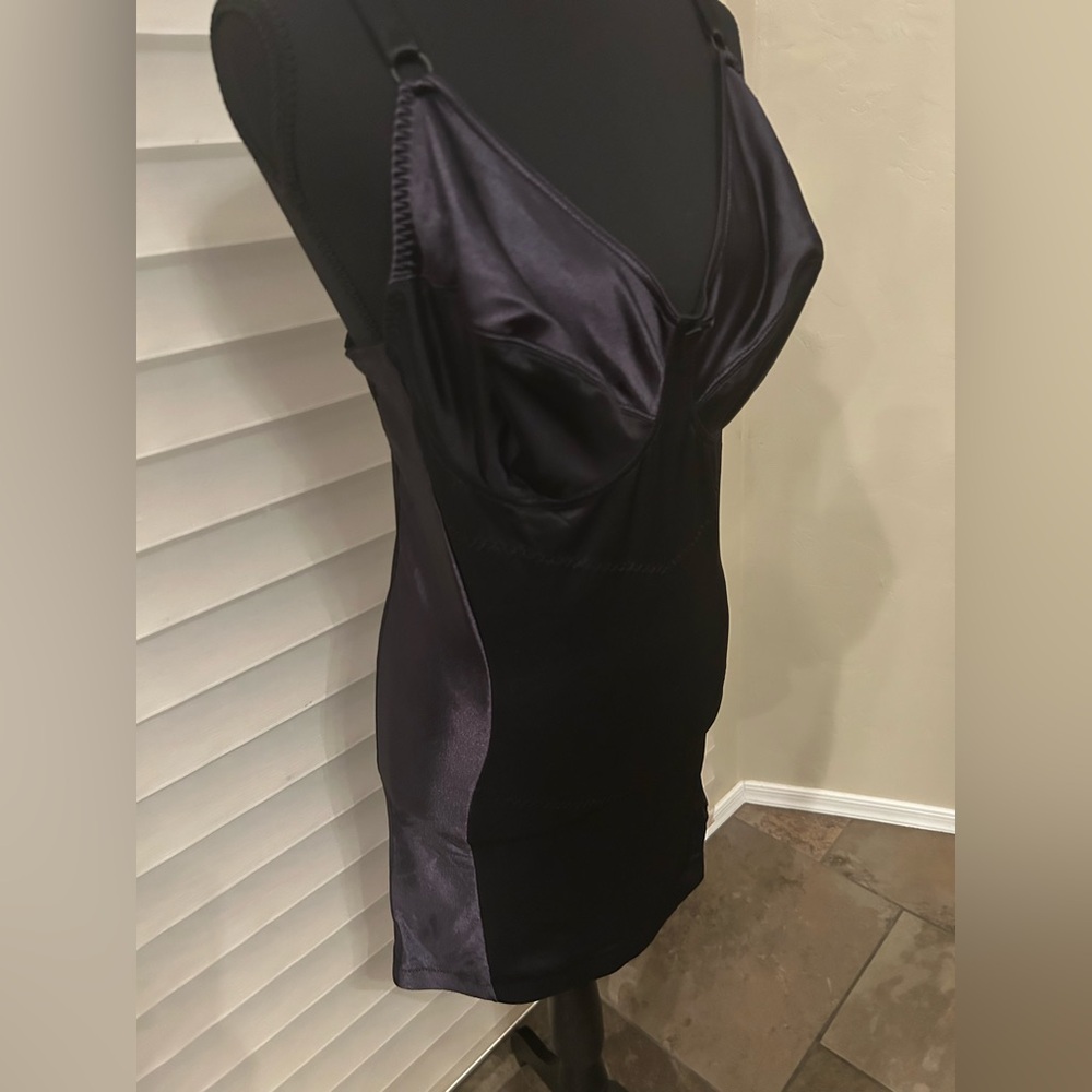 Vintage Black V-Neck Slip